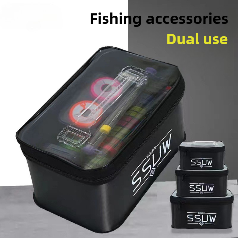 Fishing Kayak Crate - Portable EVA Fishing Tool Box, Fishing