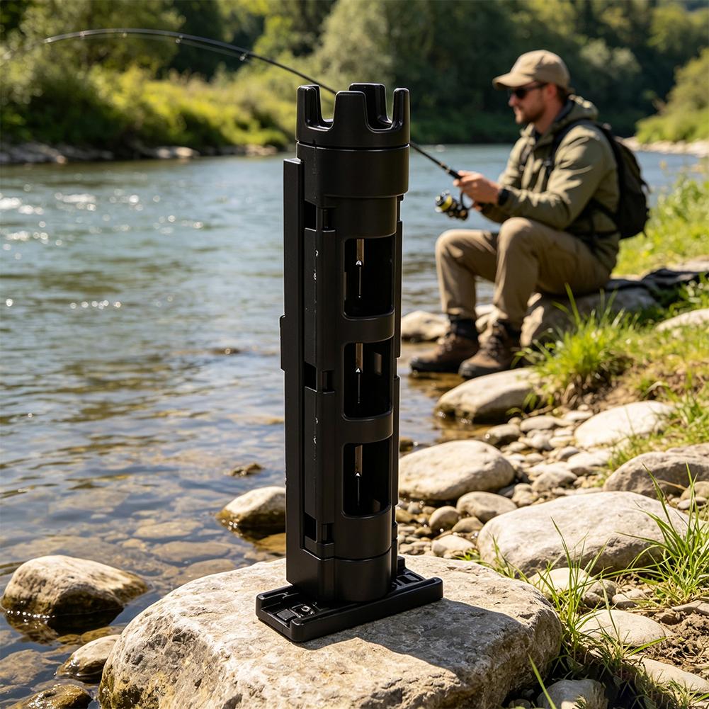 Fishing Pole Stand Bracket Det - Fishing Kayak Crate review and price