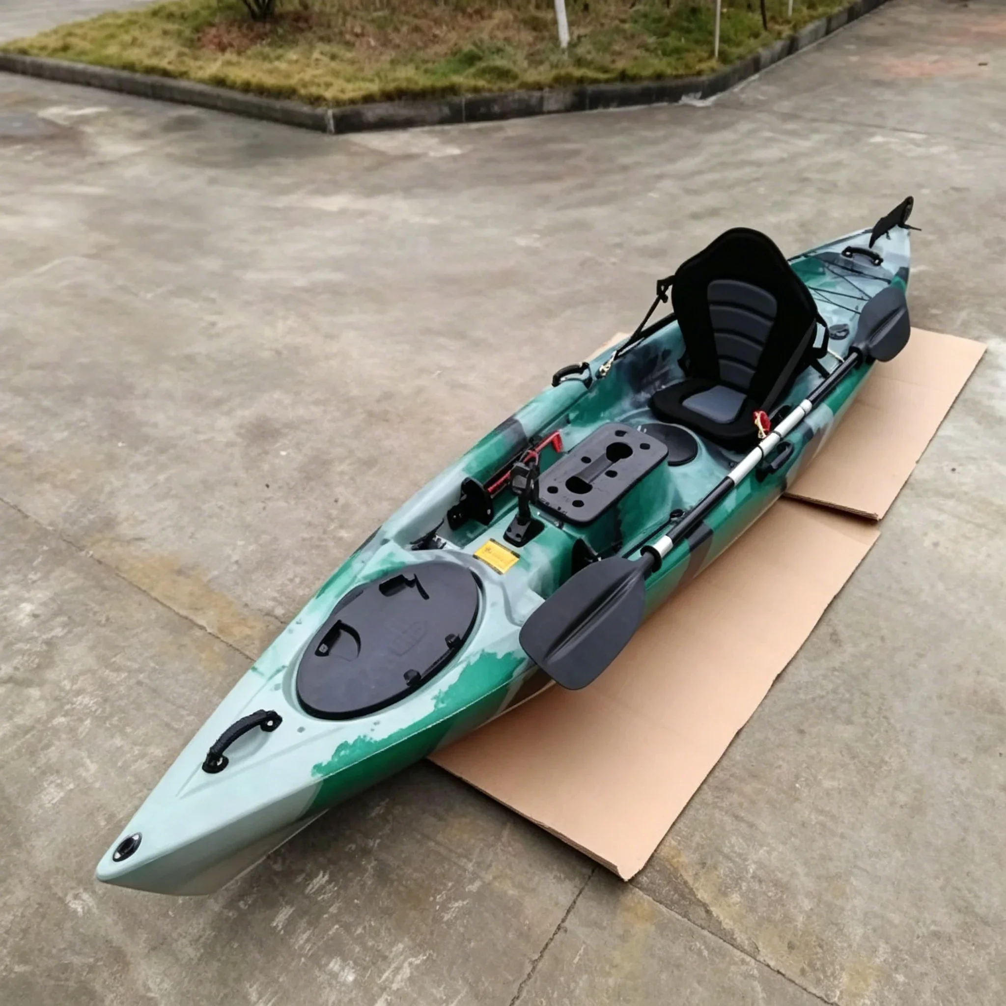 Single Person Polyethylene Ped - Fishing Kayak Rod Holder review and price
